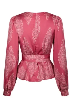Neo Noir Nnrista Paisley Drop Blouse 166208 | Blusar & Skjortor