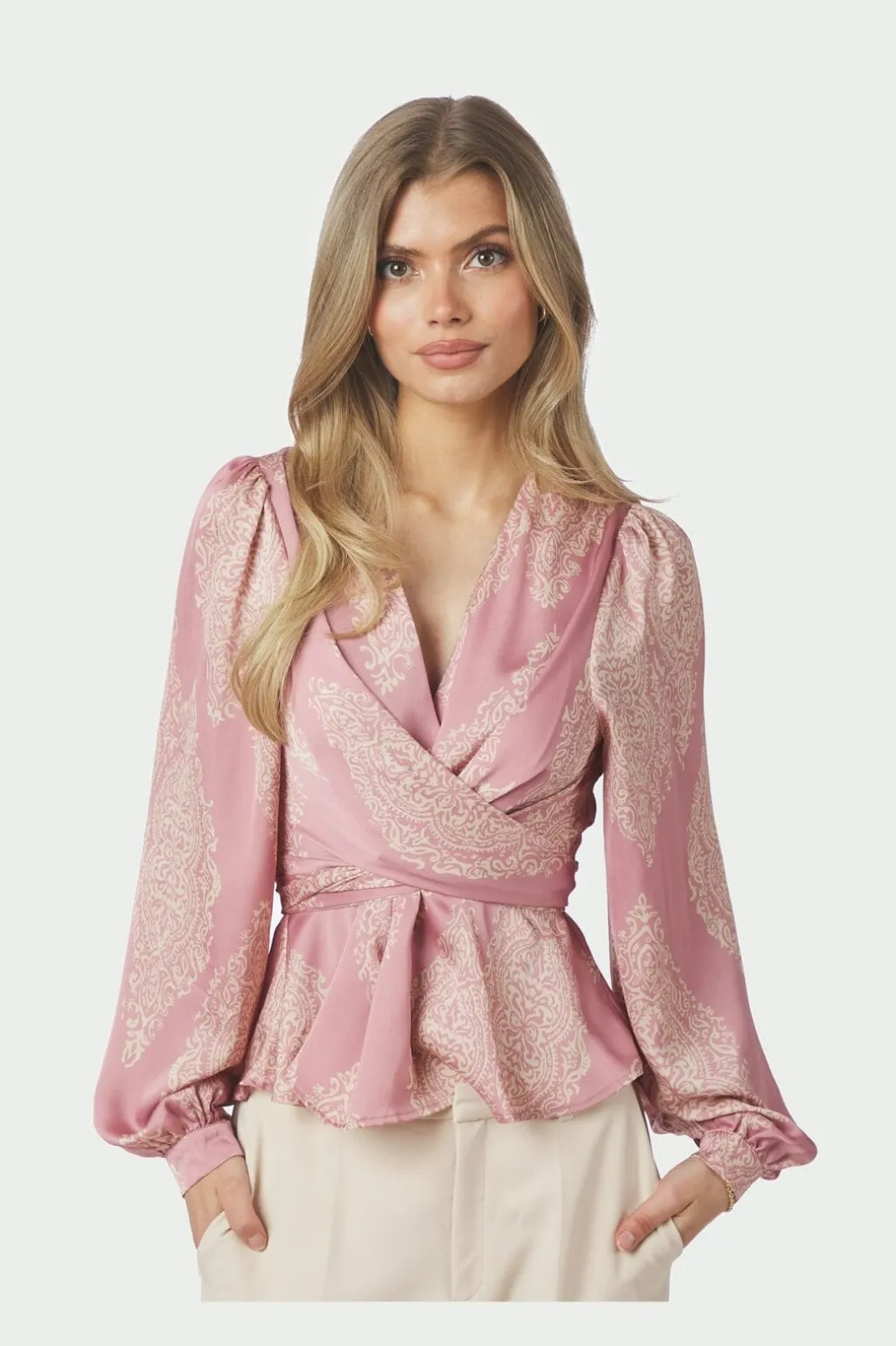 Nnrista Paisley Drop Blouse 166208