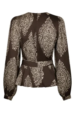 Neo Noir Nnrista Paisley Drop Blouse 166208 | Blusar & Skjortor