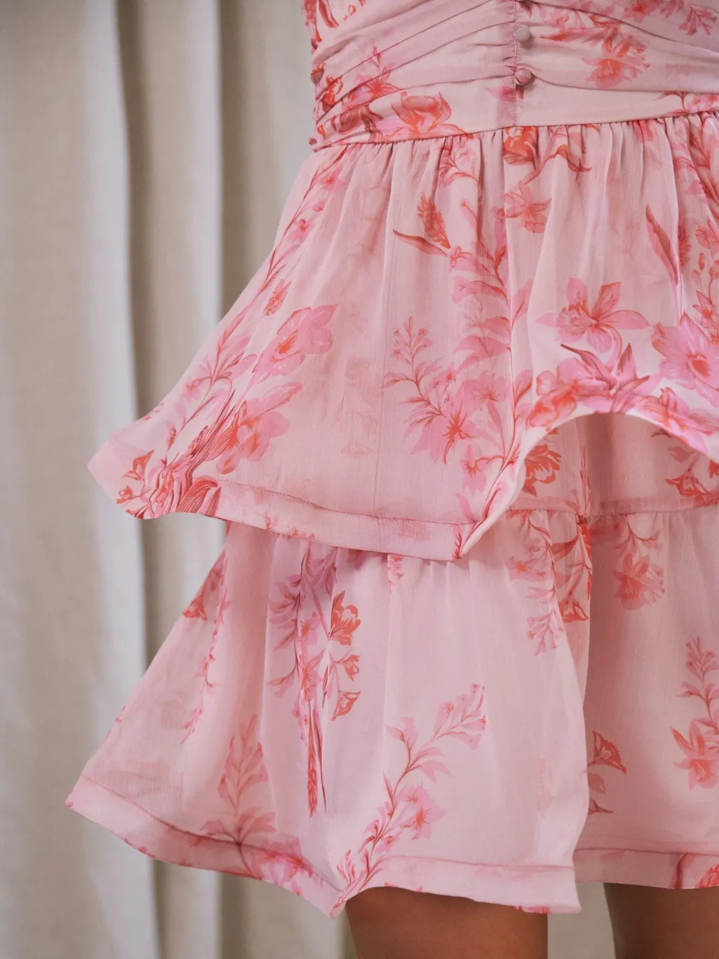 Nnrivana Print Chiffon Dress 168848