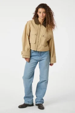 Nnrivera Canvas Boxy Jacket 164402