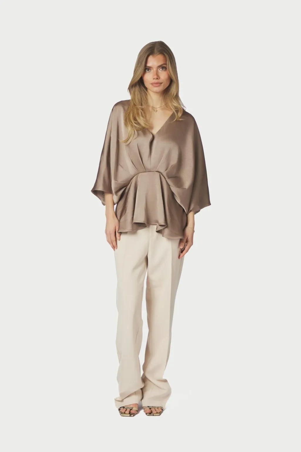 Nnrivina Heavy Sateen Blouse 168095