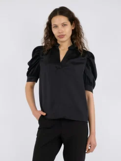 Neo Noir Nnroella Heavy Sateen Blouse | Blusar & Skjortor