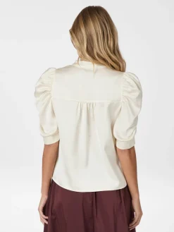 Neo Noir Nnroella Heavy Sateen Blouse 162590 | Blusar & Skjortor