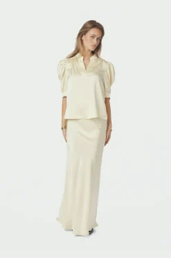 Neo Noir Nnroella Heavy Sateen Blouse 162590 | Blusar & Skjortor
