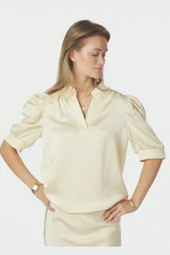 Neo Noir Nnroella Heavy Sateen Blouse 162590 | Blusar & Skjortor