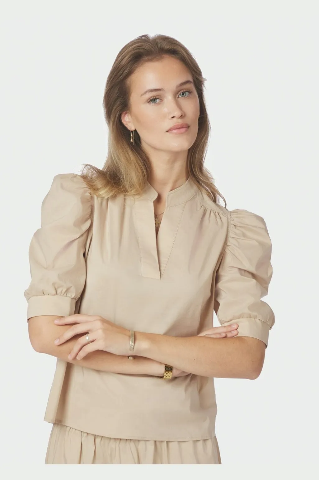 Nnroella Poplin Blouse 164283