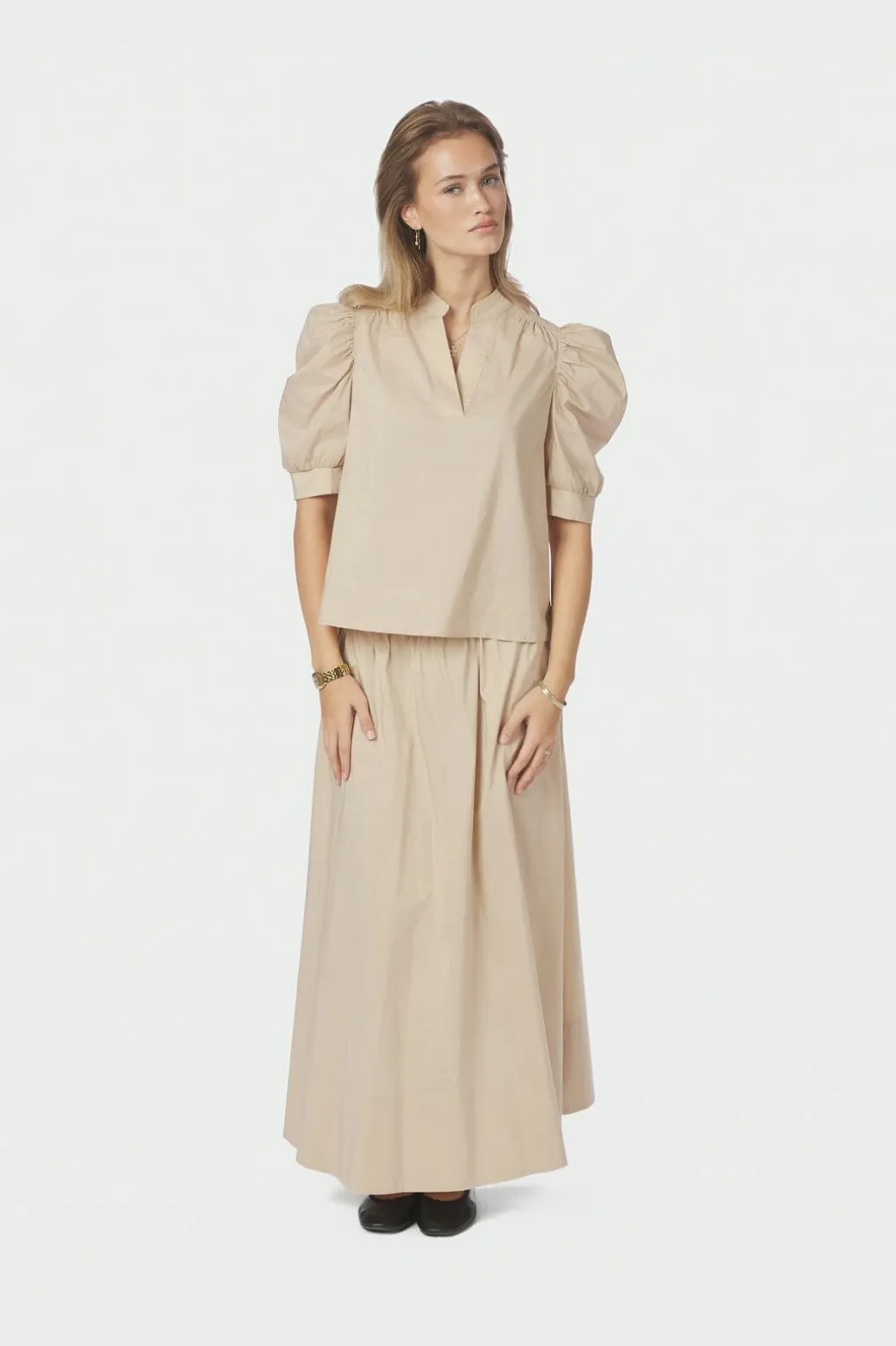 Nnroella Poplin Blouse 164283