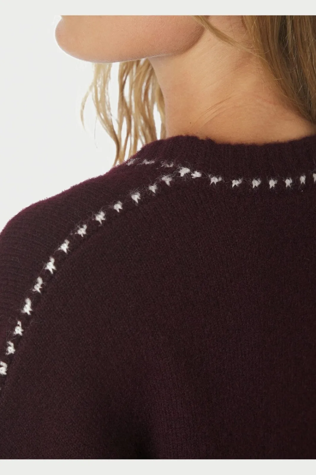 Neo Noir Nnroeme Knit Stitch Blouse 164818 | Sticka