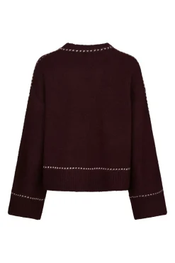 Neo Noir Nnroeme Knit Stitch Blouse 164818 | Sticka