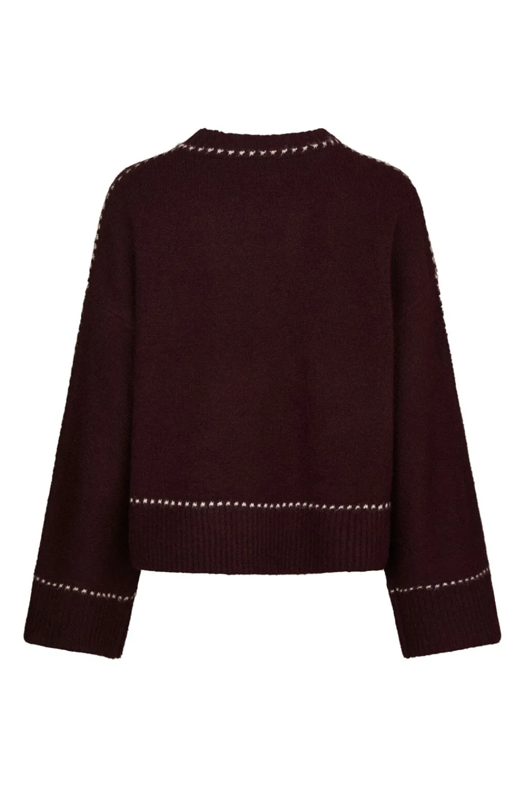 Neo Noir Nnroeme Knit Stitch Blouse 164818 | Sticka