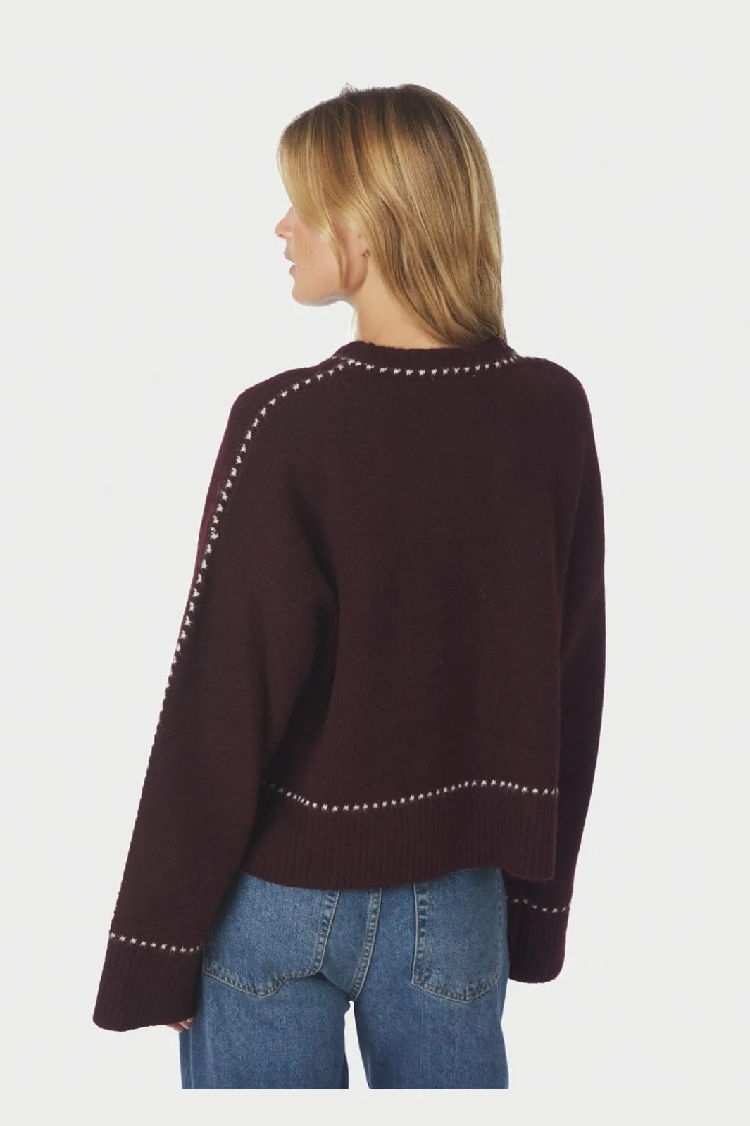Neo Noir Nnroeme Knit Stitch Blouse 164818 | Sticka