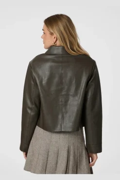 Nnromana Faux Pu Jacket 164349