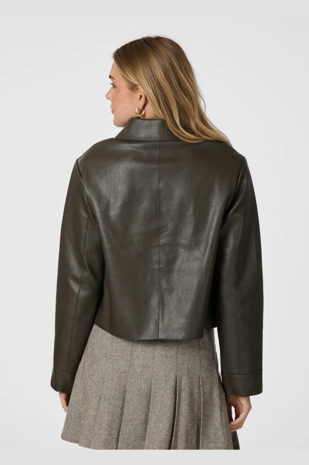 Nnromana Faux Pu Jacket 164349