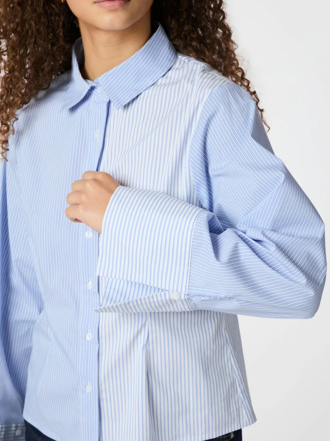 Neo Noir Nnrosa Mix Stripe Shirt 164481 | Blusar & Skjortor