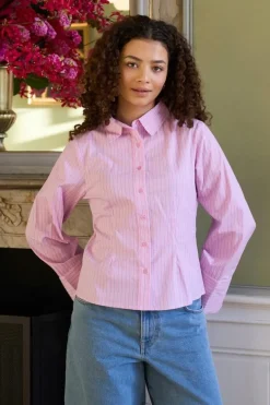Neo Noir Nnrosa Shadow Stripe Shirt 166611 | Blusar & Skjortor