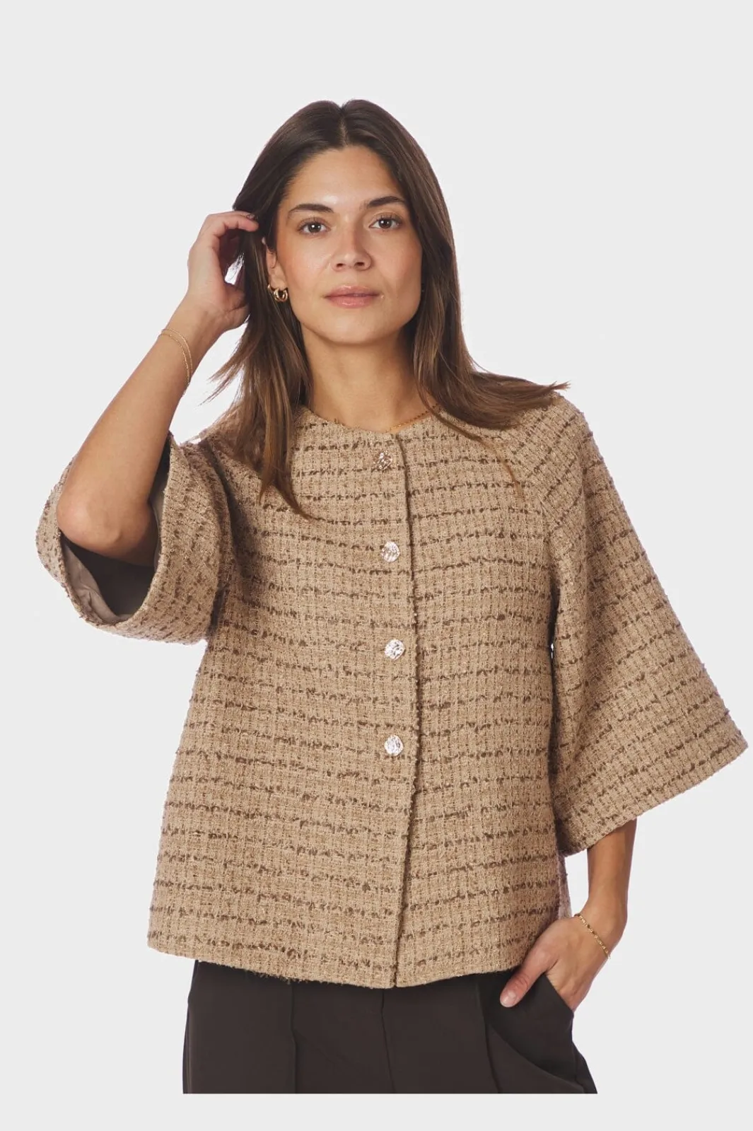 Neo Noir Nnrosella Boucle Mini Jacket 166488 | Ytterkläder & Jackor