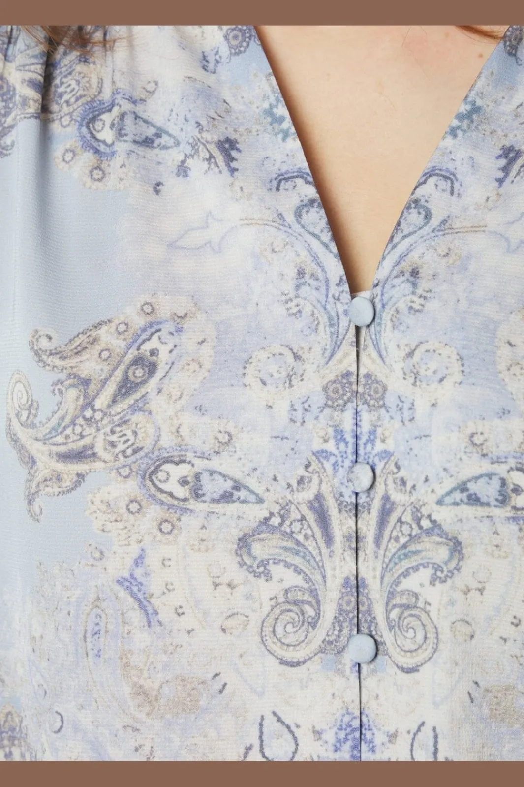 Neo Noir Nnroselle Artist Paisley Blouse 165558 | Blusar & Skjortor