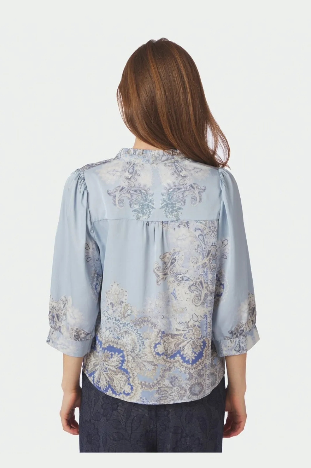 Neo Noir Nnroselle Artist Paisley Blouse 165558 | Blusar & Skjortor