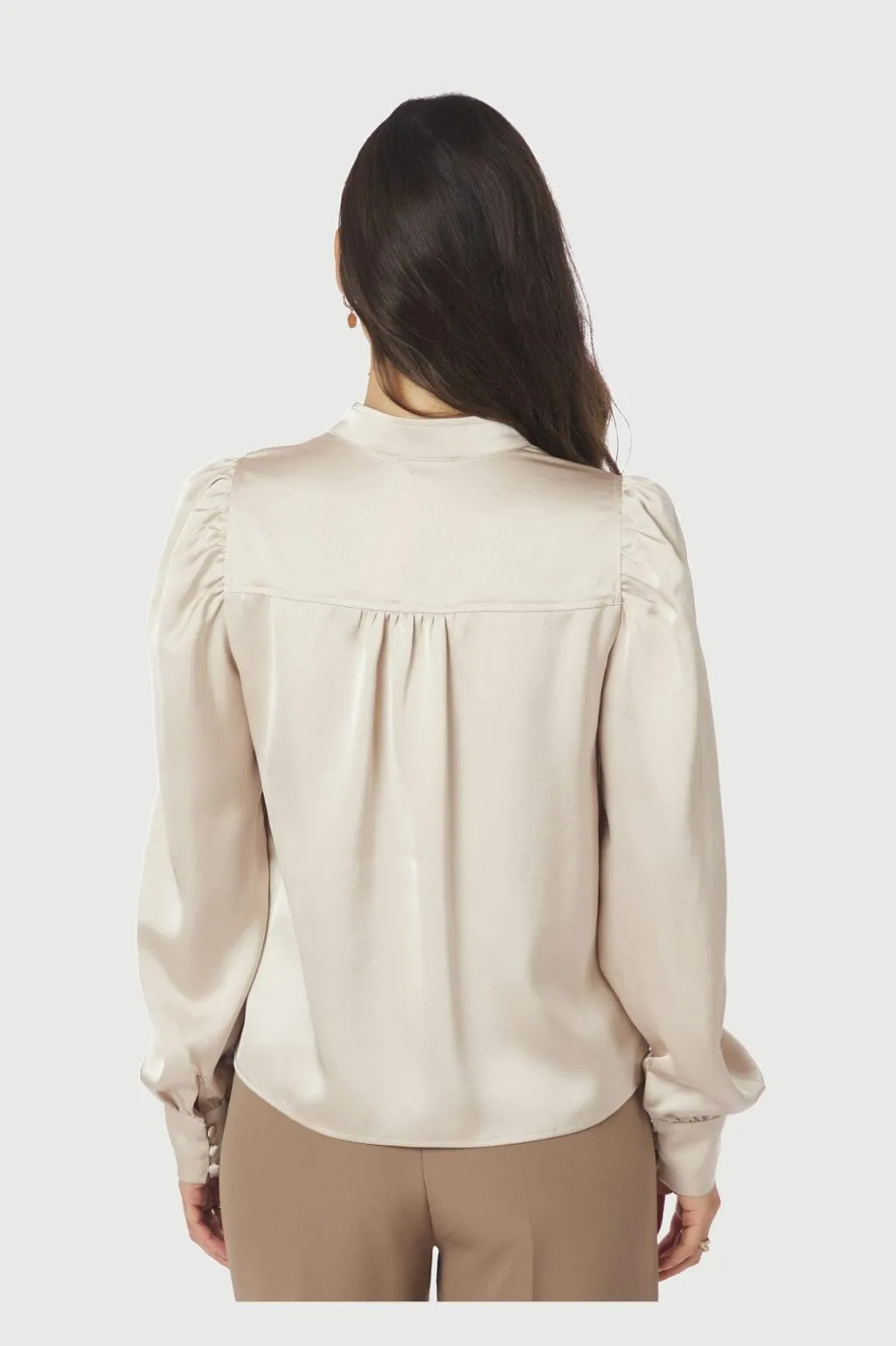 Nnrosslyn Heavy Sateen Blouse 163769
