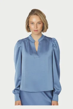 Neo Noir Nnrosslyn Heavy Sateen Blouse 163769 | Blusar & Skjortor