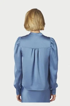 Neo Noir Nnrosslyn Heavy Sateen Blouse 163769 | Blusar & Skjortor