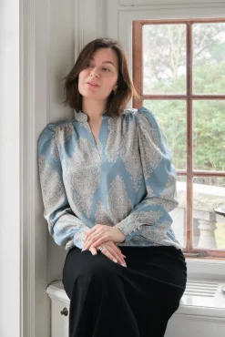Neo Noir Nnrosslyn Paisley Drop Blouse 163976 | Blusar & Skjortor
