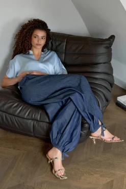 Neo Noir Nnroxane Balloon Denim Pants 169312 | Jeans, Leggings & Byxor