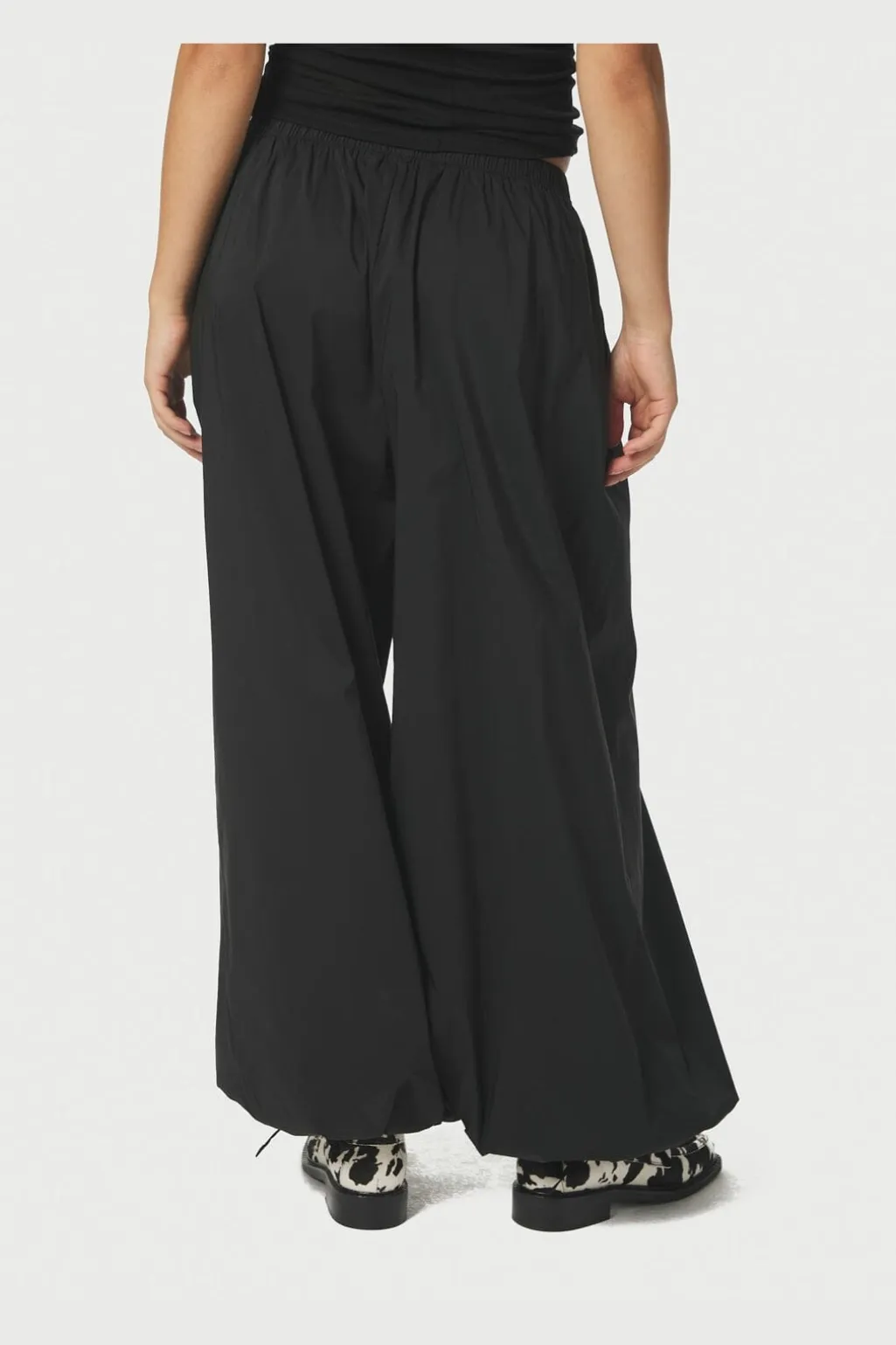 Nnroxane Balloon Poplin Pants 167403