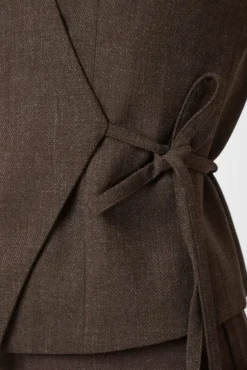 Nnsamara Melange Waistcoat 165293