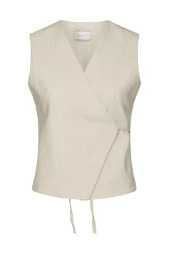 Neo Noir Nnsamara Ramie Waistcoat 165105 | Set|Västar