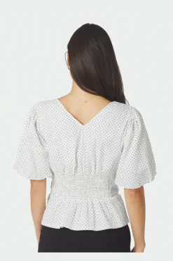 Nnsapura Mini Dot Blouse 168957