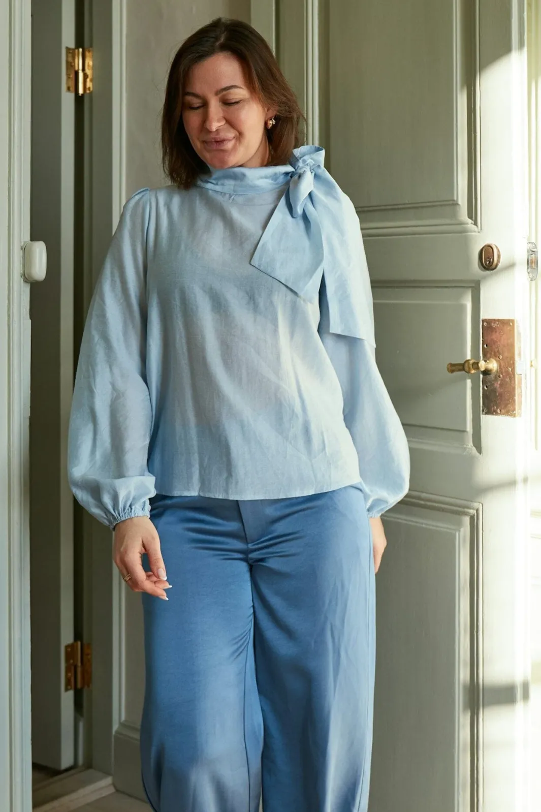 Neo Noir Nnselene Crisp Blouse 167523 | Blusar & Skjortor