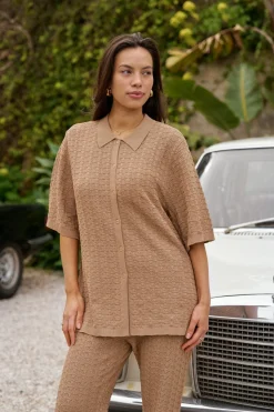 Neo Noir Nnsette Fine Crochet Blouse 168327 | Blusar & Skjortor