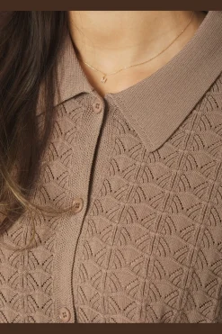 Neo Noir Nnsette Fine Crochet Blouse 168327 | Blusar & Skjortor