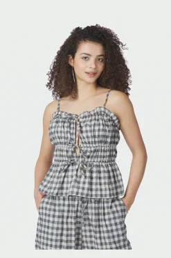 Neo Noir Nnseylor Check Top 169349 | Set|Shorts