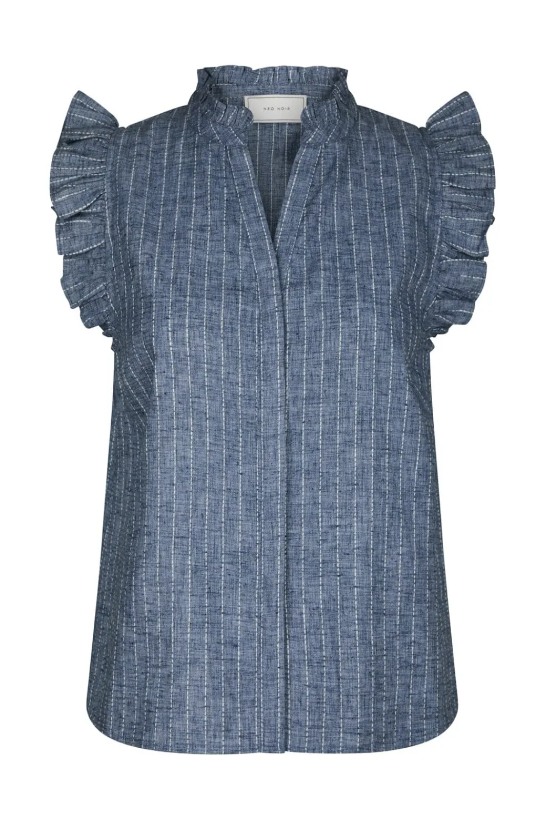 Neo Noir Nnsiona Emb Stripe Top 168373 | Set|T-Shirts & Toppar