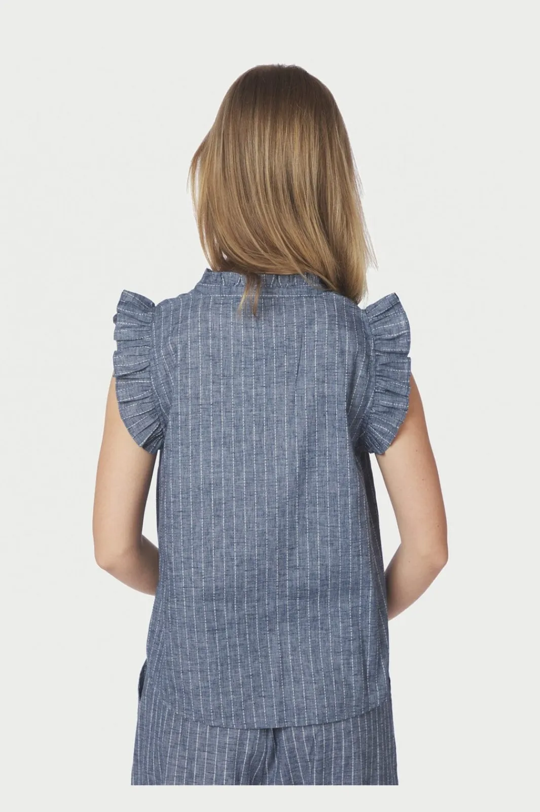 Neo Noir Nnsiona Emb Stripe Top 168373 | Set|T-Shirts & Toppar