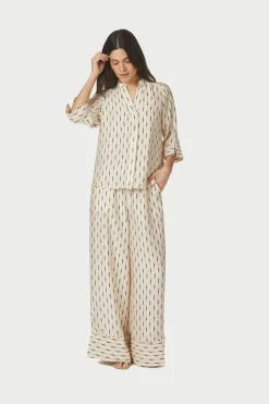 Neo Noir Nnsora Print Pants 169279 | Set|Jeans, Leggings & Byxor