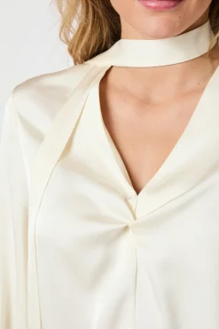Neo Noir Nnsusanna Heavy Sateen Blouse 165018 | Blusar & Skjortor