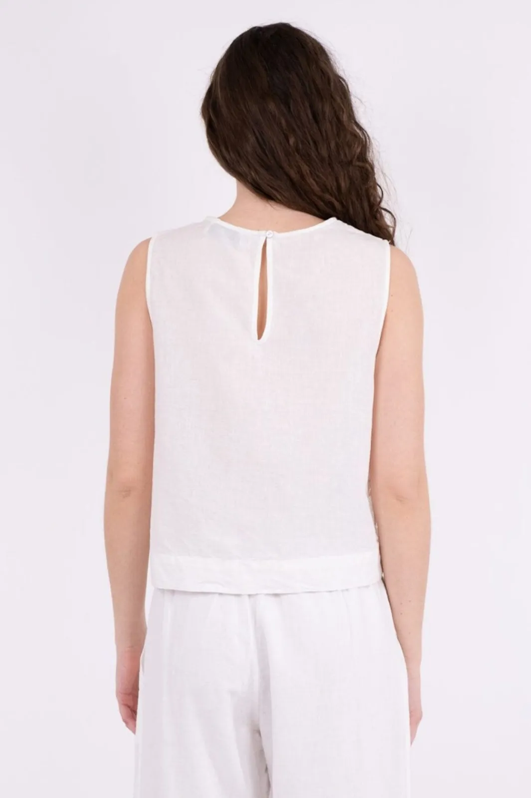 Neo Noir Nnsvetlana Linen Top | T-Shirts & Toppar