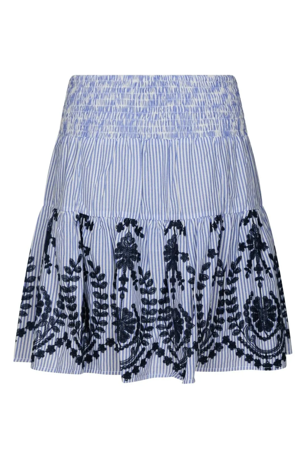 Nntarrow Stripe Embroidery Skirt 168998