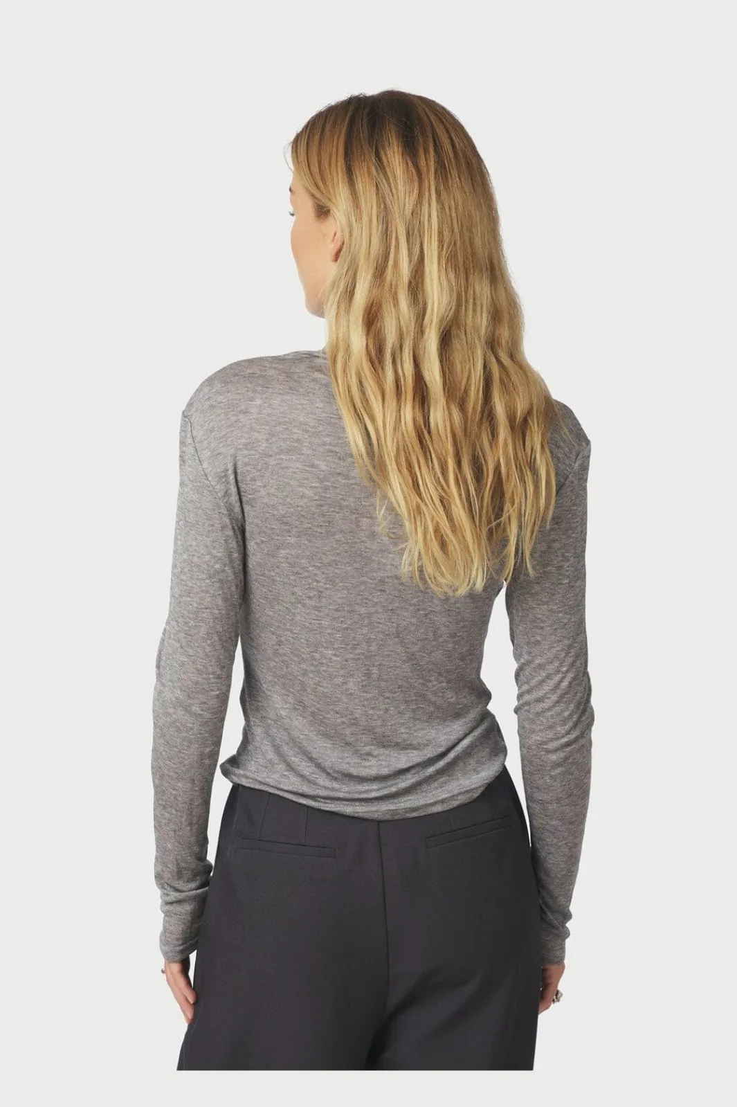 Neo Noir Nnteddu Fine Rib Blouse 167164 | Blusar & Skjortor