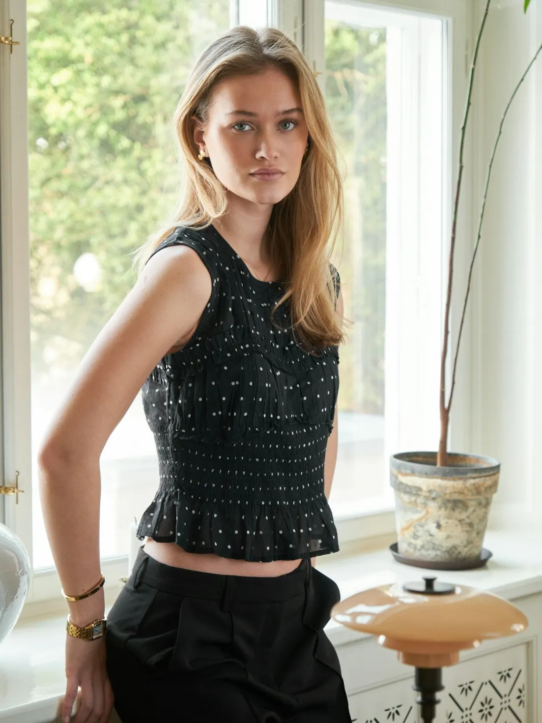 Neo Noir Nntiril Dot Top 166764 | T-Shirts & Toppar