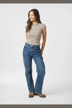 Neo Noir Nntirra Simple Stripe Knit Top 166630 | Sticka
