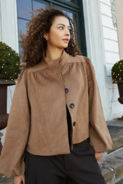 Nntirsa Faux Suede Jacket 168389