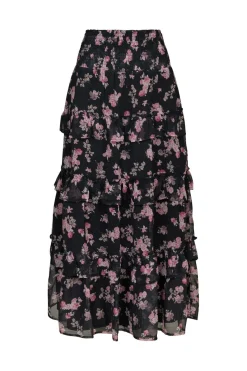 Neo Noir Nntoddy Marigold Print Skirt 165526 | Set|Kjolar