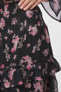 Neo Noir Nntoddy Marigold Print Skirt 165526 | Set|Kjolar