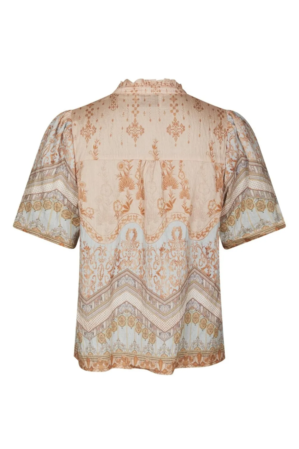 Nntorana Flower Border Blouse 169345