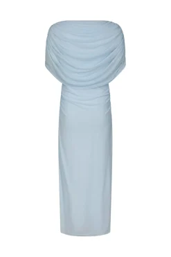 Nntottuna Long Drapy Mesh Dress 168451